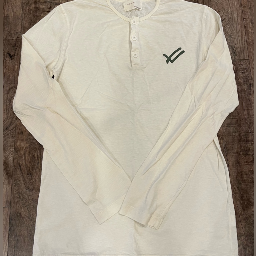 Mens William Rast Justin Timberlakes Brand Long Sleeve Henley